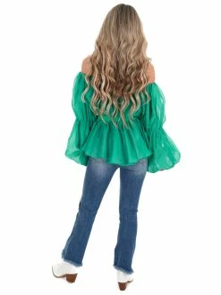 Cloud Ten Family Affair Ruffle Top Tops