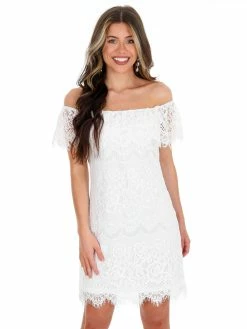 Andree By Unit Holding You Here Lace Mini Dress Sale