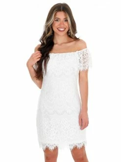 Andree By Unit Holding You Here Lace Mini Dress Sale