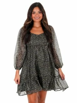 Entro Total Bliss Floral Mini Dress