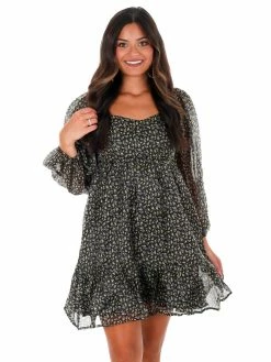 Entro Total Bliss Floral Mini Dress