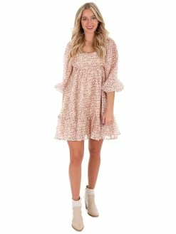 Entro Total Bliss Floral Mini Dress