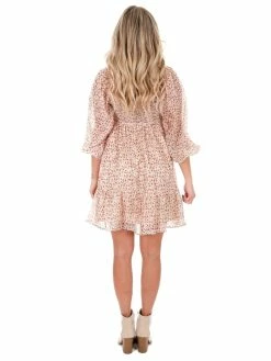 Entro Total Bliss Floral Mini Dress