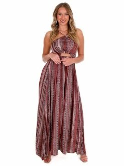 In The Beginning Lean On Me Maxi Dress Dresses