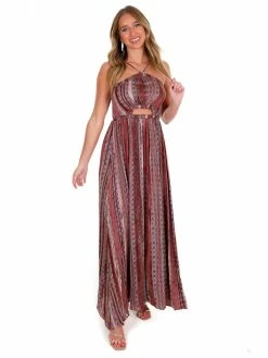 In The Beginning Lean On Me Maxi Dress Dresses