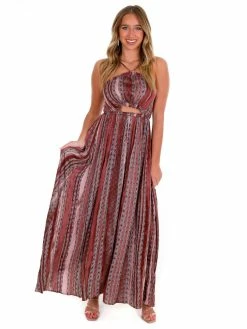 In The Beginning Lean On Me Maxi Dress Dresses