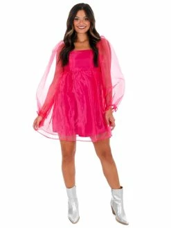 Peach Love California Barbie World Mini Dress