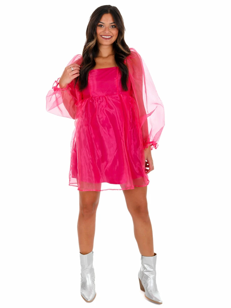 Hot Sale 💯 Peach Love California Barbie World Mini 👗 Dress ❤️ 4 Peach Love California Barbie World Mini Dress