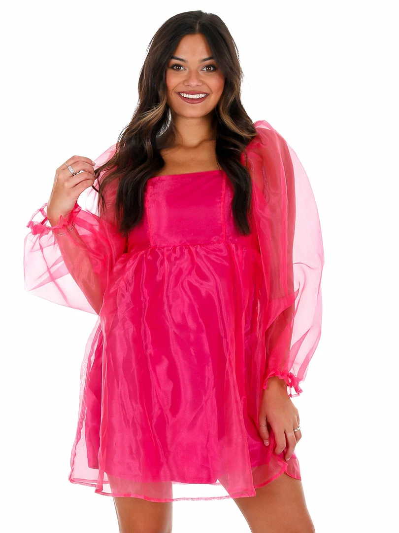 Hot Sale 💯 Peach Love California Barbie World Mini 👗 Dress ❤️ 1 Peach Love California Barbie World Mini Dress