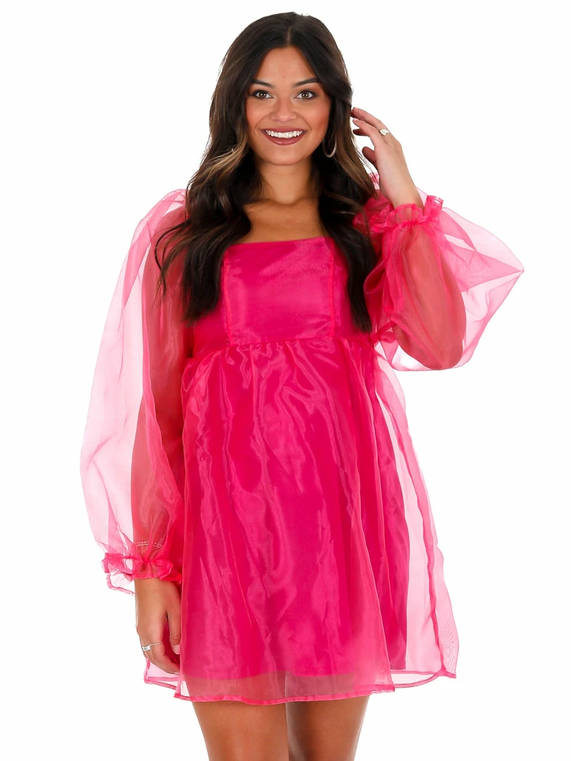 Hot Sale 💯 Peach Love California Barbie World Mini 👗 Dress ❤️ 3 Peach Love California Barbie World Mini Dress