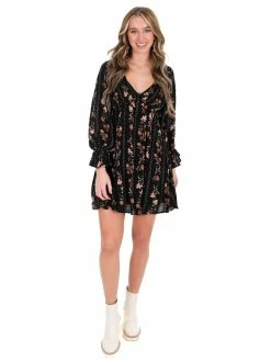 In The Beginning Dresses Pretty Girl Floral Mini Dress
