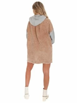 Oli & Hali What You Do Washed Cord Mix Jacket