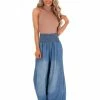 Oli & Hali How Far I'll Go Denim Wide Leg Pants