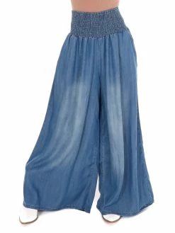 Oli & Hali How Far I'll Go Denim Wide Leg Pants
