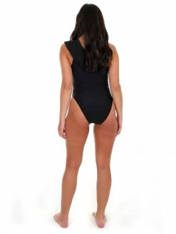 Best deal ๐ Hyfve Sale The Good Life Black Ruffle One Piece ๐ฉฑ Swimsuit ๐งจ 15 Hyfve Sale The Good Life Black Ruffle One Piece Swimsuit