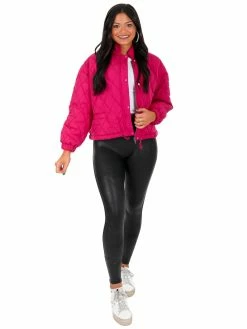 Hyfve Outerwear Just That Girl Quilted Jacket