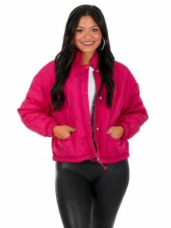 Hyfve Outerwear Just That Girl Quilted Jacket