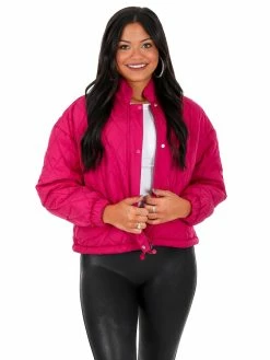 Hyfve Outerwear Just That Girl Quilted Jacket