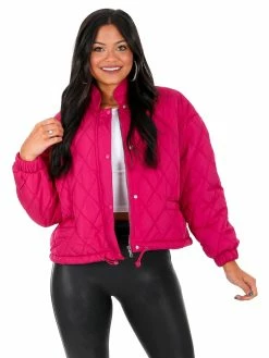 Hyfve Outerwear Just That Girl Quilted Jacket