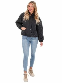 Hyfve Outerwear Just That Girl Quilted Jacket