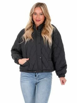 Hyfve Outerwear Just That Girl Quilted Jacket