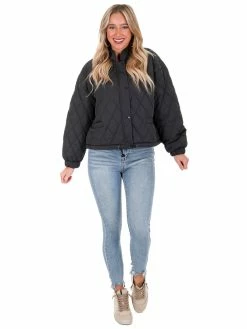 Hyfve Outerwear Just That Girl Quilted Jacket