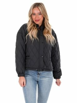 Hyfve Outerwear Just That Girl Quilted Jacket