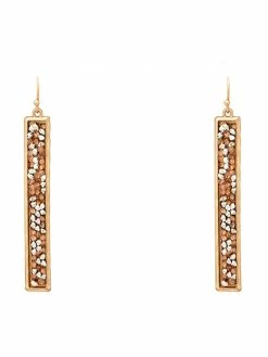RNK Glitter Stone Earrings
