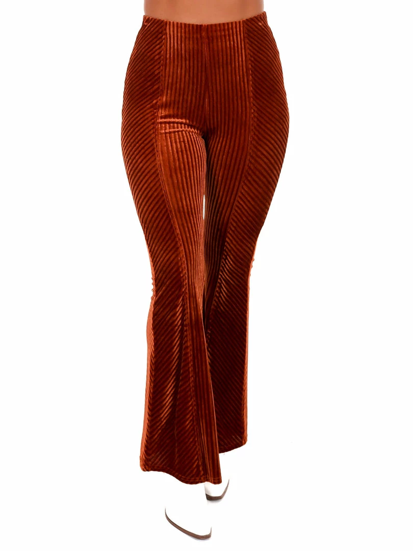 Hot Sale 💯 Easel Spirit In The Sky Velour Bell Bottom Pants ✨ 3 Easel Spirit In The Sky Velour Bell Bottom Pants