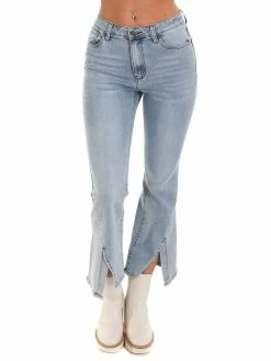 Cheapest 🔔 Easel All She Wanna Do Ankle Flare 👖 Jeans Bottoms ⭐ 6 Easel All She Wanna Do Ankle Flare Jeans Bottoms