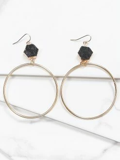 Brand new ๐ Apparel Druzzy Hoop ๐ 6 Apparel Druzzy Hoop