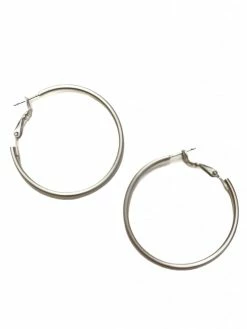 Golden Stella Earrings 50mm Hoops