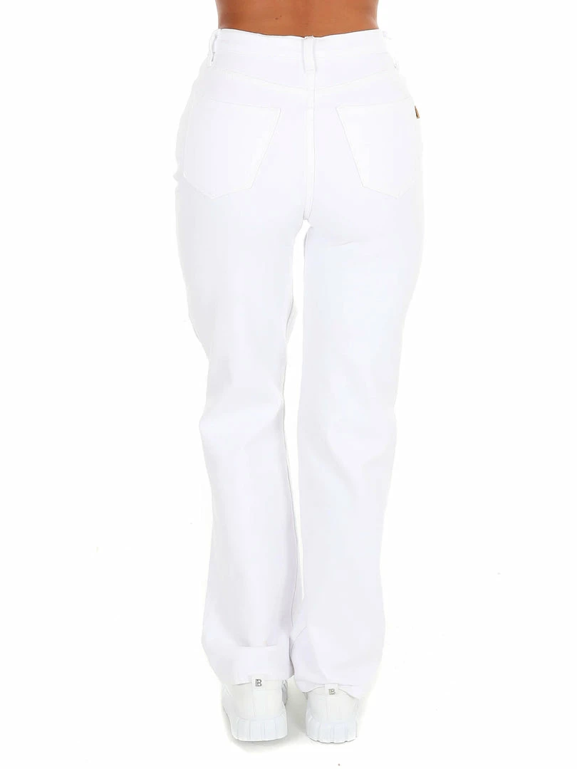 Hot Sale ๐คฉ Vibrant Hey There Distressed Straight Leg ๐ Jeans Bottoms ๐ 3 Vibrant Hey There Distressed Straight Leg Jeans Bottoms