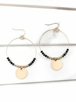 Hot Sale ๐ Jewelry Seed Bead Coin Hoop Earrings โ 11 Jewelry Seed Bead Coin Hoop Earrings