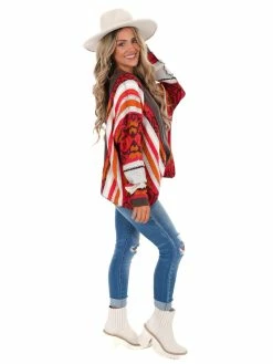 Easel Nothing At All Thermal Knit Pullover Tops