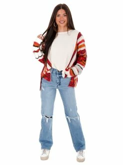 Easel Nothing At All Thermal Knit Pullover Tops