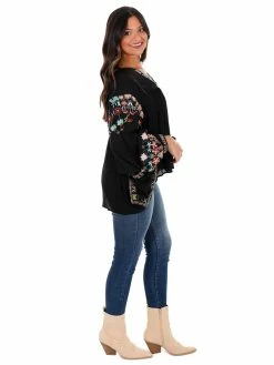 Best Sale β Easel Where Or When Embroidered Top π 22 Easel Where Or When Embroidered Top