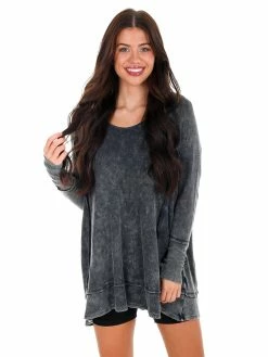 Easel Wonder Of You Thermal Tunic Sale