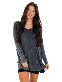 Easel Wonder Of You Thermal Tunic Sale