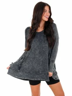 Easel Wonder Of You Thermal Tunic Sale