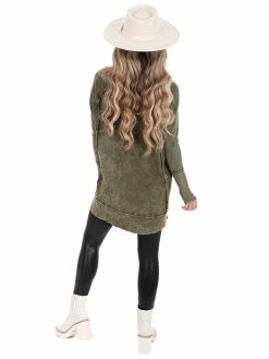 Easel Wonder Of You Thermal Tunic Sale