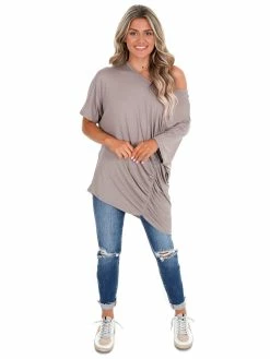 Easel Sale Don't Know Why Ruched Top