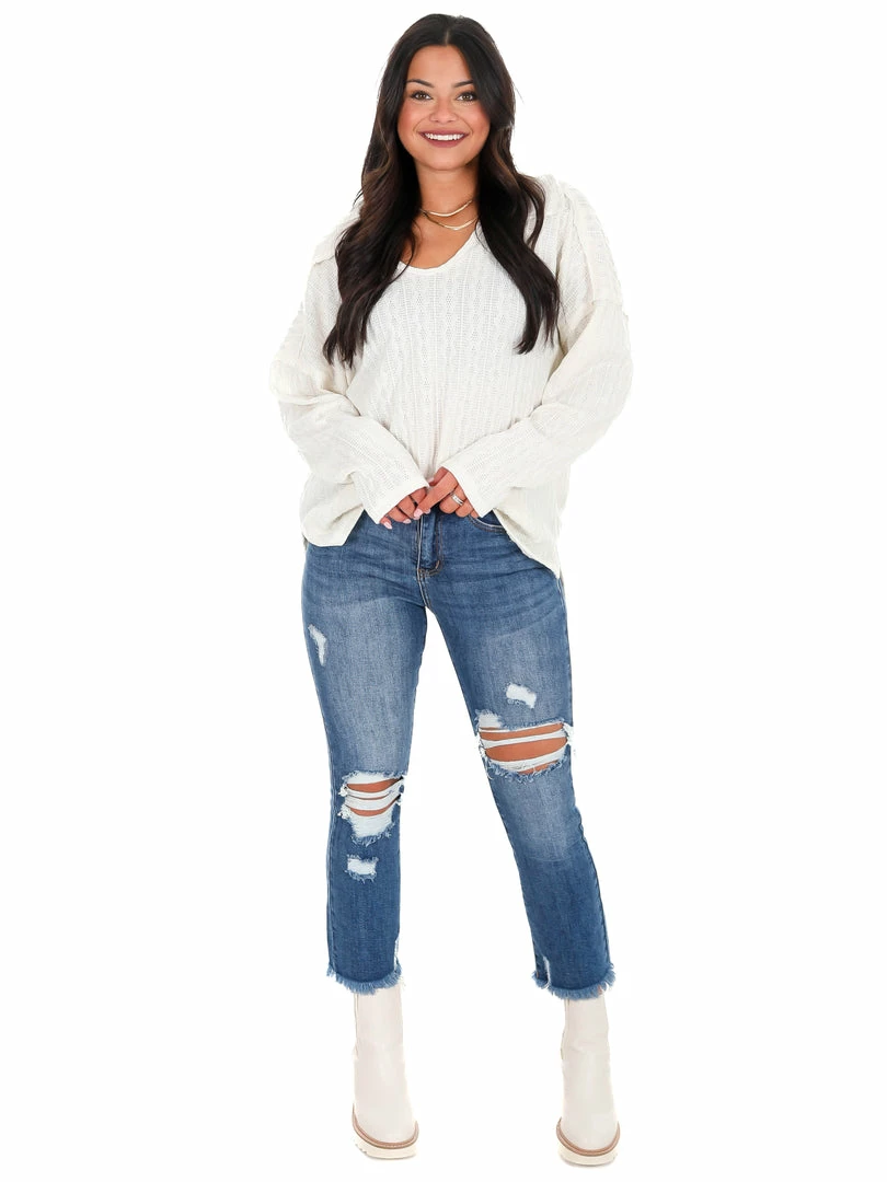 Hot Sale 💯 Fantastic Fawn Tops Nothing On You Cable Knit Top 🤩 2 Fantastic Fawn Tops Nothing On You Cable Knit Top