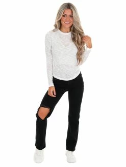 Free People White Aura Layering Top