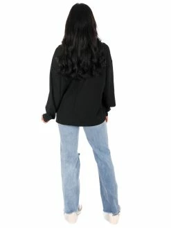 Jodifl Tops While I Can Waffle Knit Top