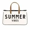 Accessories Summer Vibes Canvas Tote Bags