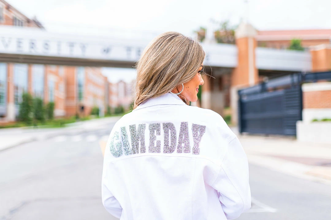 Flash Sale π Love Tree Diamond Gameday White Denim Jacket β¨ 14 Love Tree Diamond Gameday White Denim Jacket