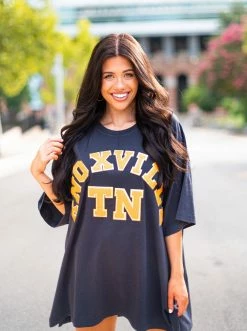 Flash Sale ๐ฅ Josie's Boutique Oversized Tee Collection Oversized Black Chenille Knoxville TN Tee ๐ 19 Josie's Boutique Oversized Tee Collection Oversized Black Chenille Knoxville TN Tee