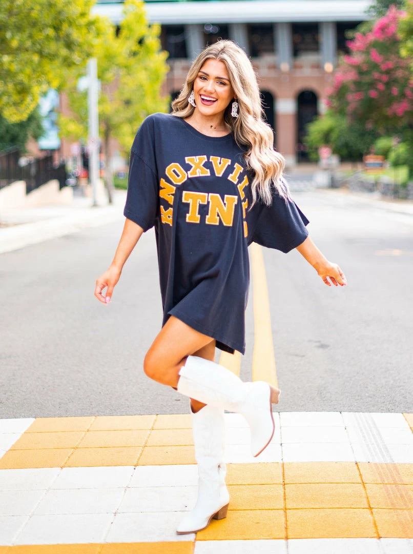 Flash Sale ๐ฅ Josie's Boutique Oversized Tee Collection Oversized Black Chenille Knoxville TN Tee ๐ 11 Josie's Boutique Oversized Tee Collection Oversized Black Chenille Knoxville TN Tee