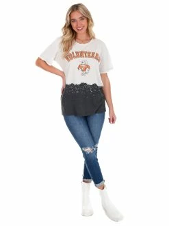 Discount ❤️ Gameday Couture Tennessee Volunteers Dip Dye Tee 🧨 13 Gameday Couture Tennessee Volunteers Dip Dye Tee